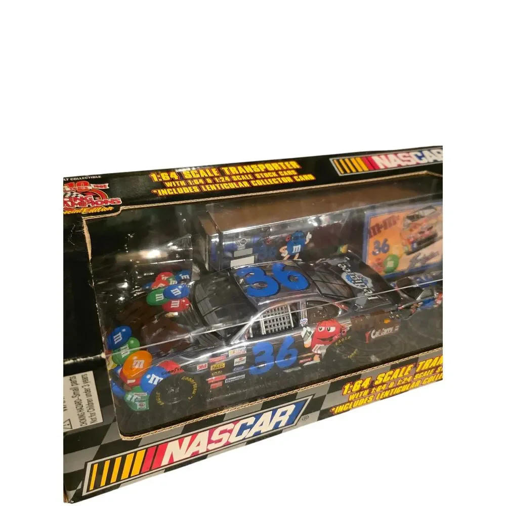 Racing Champions 1999 36 MMs Pedigree 1:64 Transporter Set 1 of 5000 Ernie Irvan